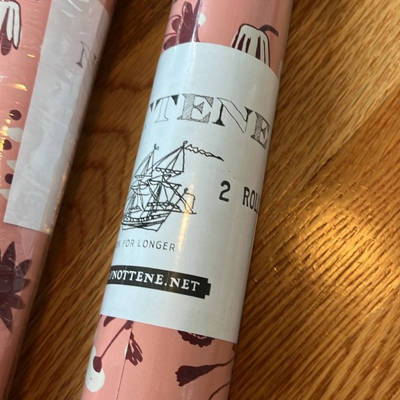 Anthropologie Nottene Pressed Flowers Wallpaper Set of 3 NEW - Picture 5 of 13